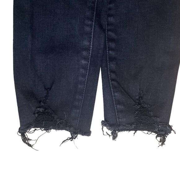 Abercrombie & Fitch Ultra High Rise Super Skinny Ankle Distressed Jeans 26/2 - Picture 4 of 9